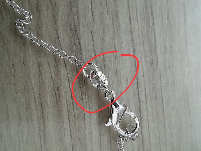 Collier Verveine, Vampire Diaries, Elena Gilbert, argenté - photo numéro 5