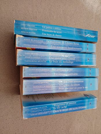 Harlequin collection azur