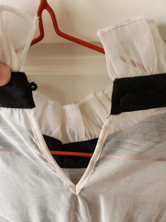 Blouse manches longues avec dentelle - photo numéro 3