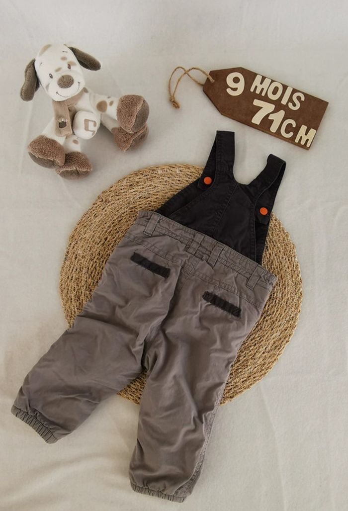Salopette 👣 Kitchoun, 9mois - photo numéro 2