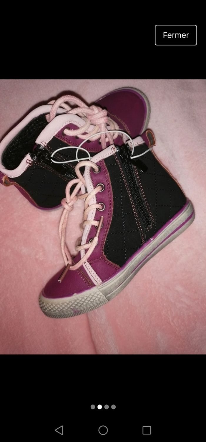 Chaussure bébé fille neuf - photo numéro 2