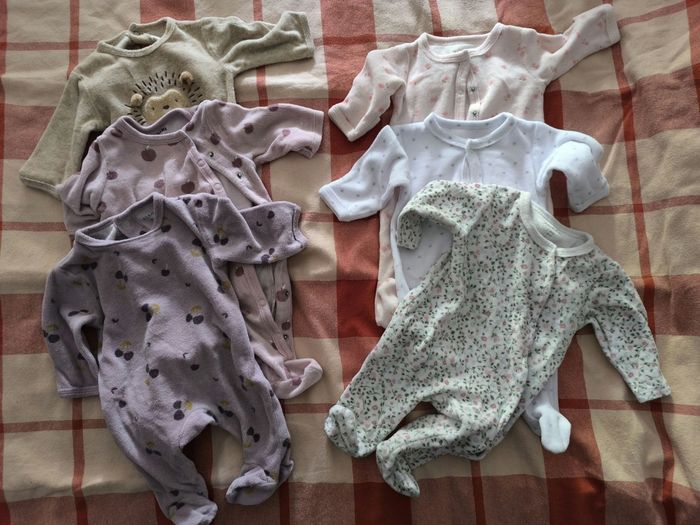 Lot de pyjamas 1 mois