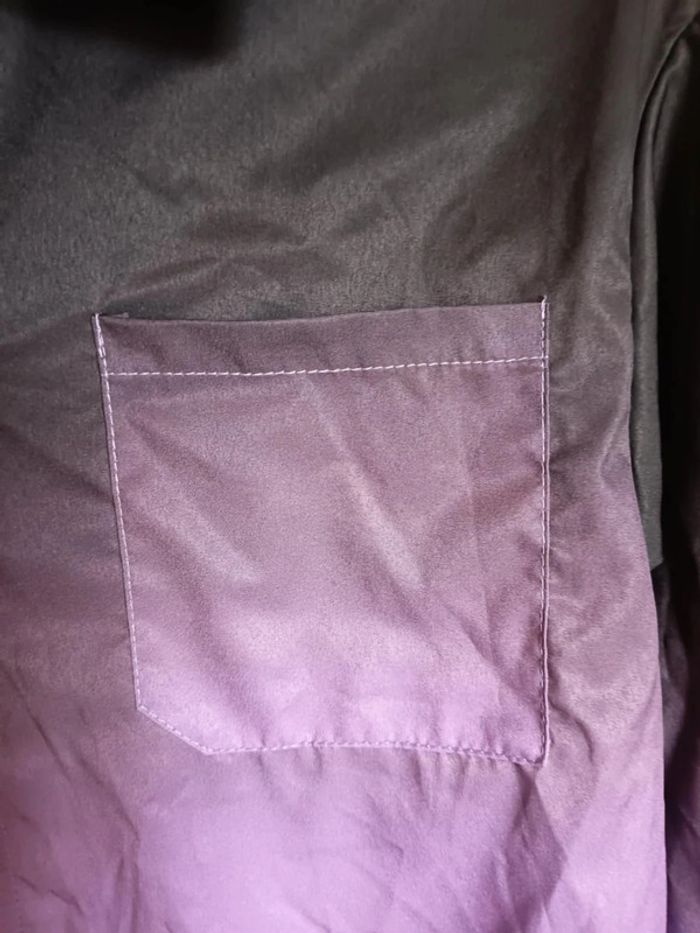 Chemise manches longues tissu satiné. Marque shein. - photo numéro 2