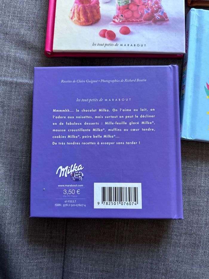 Livres recettes tagada, milka, twix et mig cakes - photo numéro 2