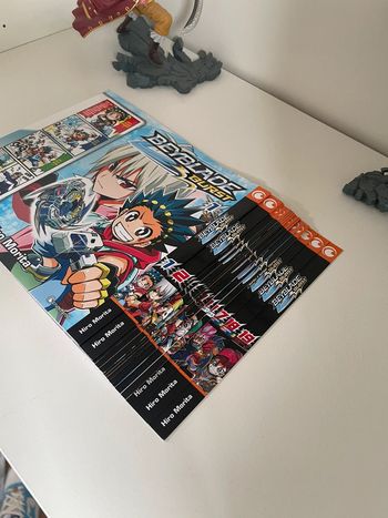 BeyBlade Burst jaquettes 1 à 19