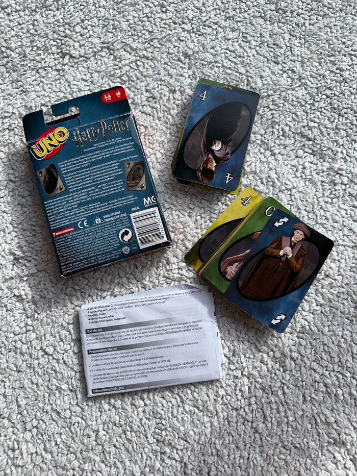 Jeux uno Harry Potter - photo numéro 2