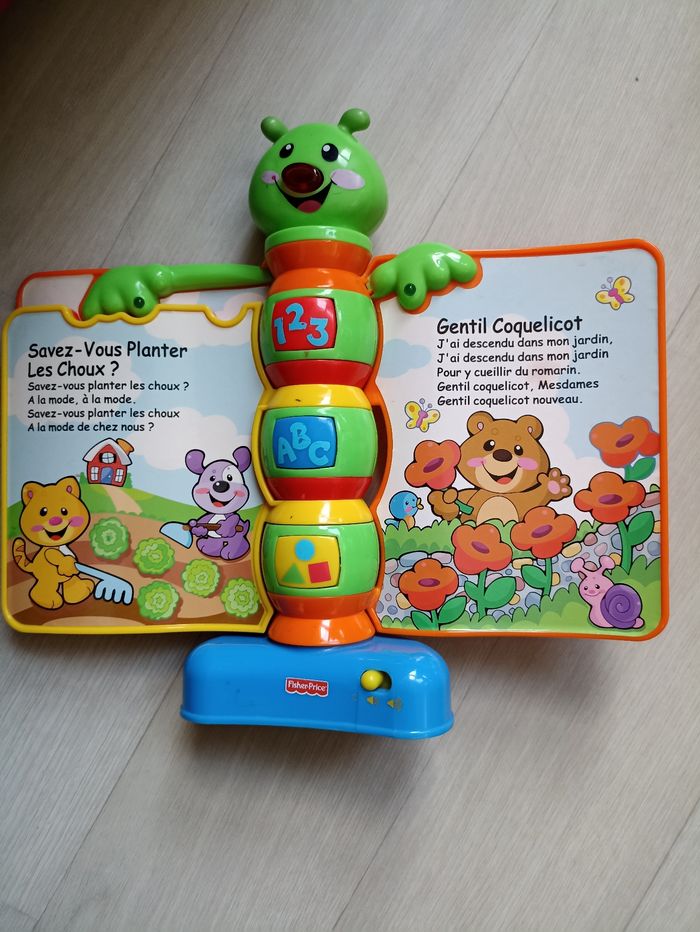 Livre d'éveil rigolotronique Fisher price - photo numéro 2