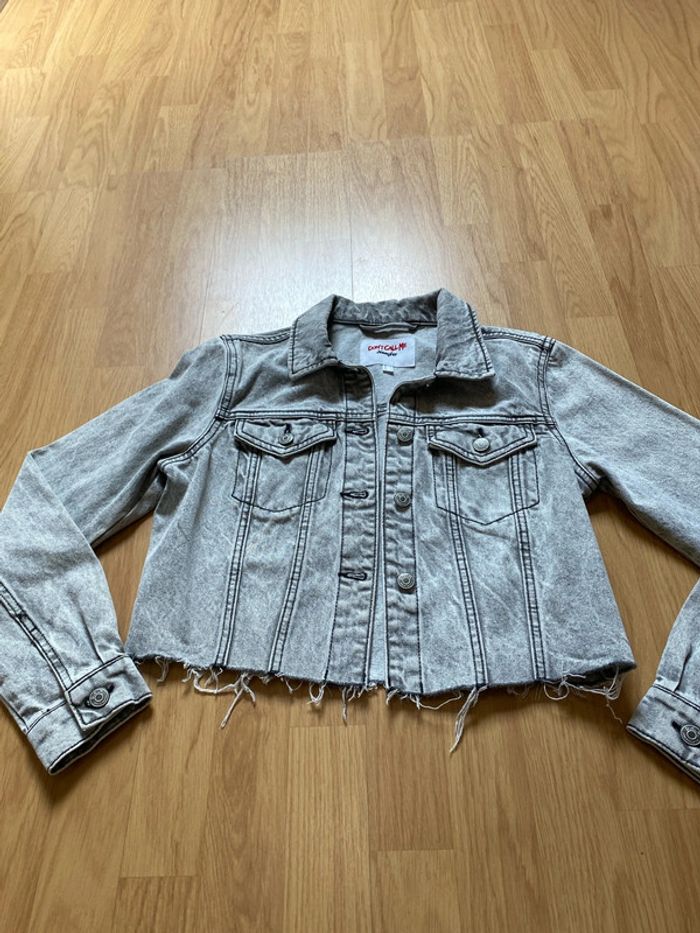 Veste en jean courte