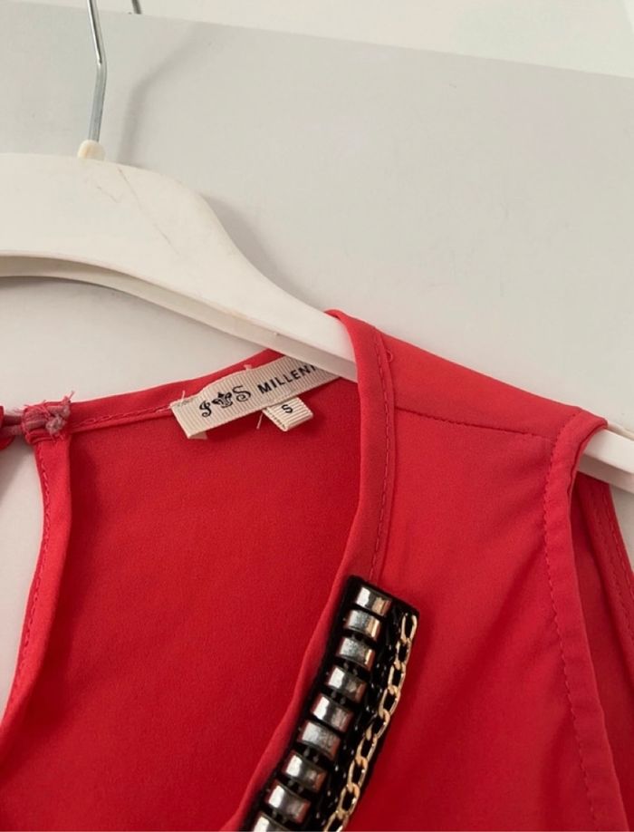 Blouse rose taille S - photo numéro 3