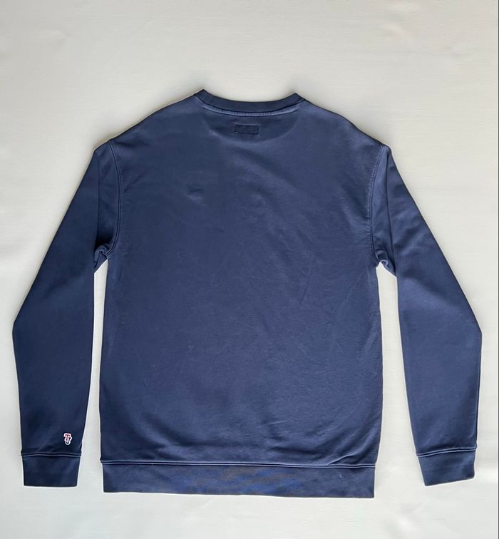 Sweat col rond Tommy bleu marine homme taille S - photo numéro 3