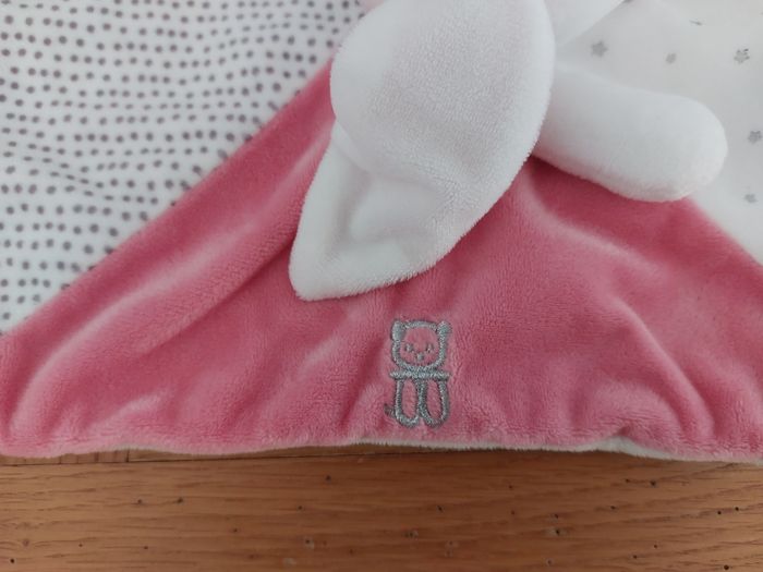 Doudou plat lapin étoiles  Obaibi - photo numéro 5