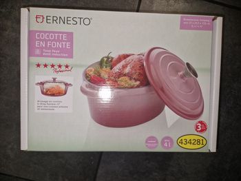 Cocotte en fonte 4 litres NEUVE