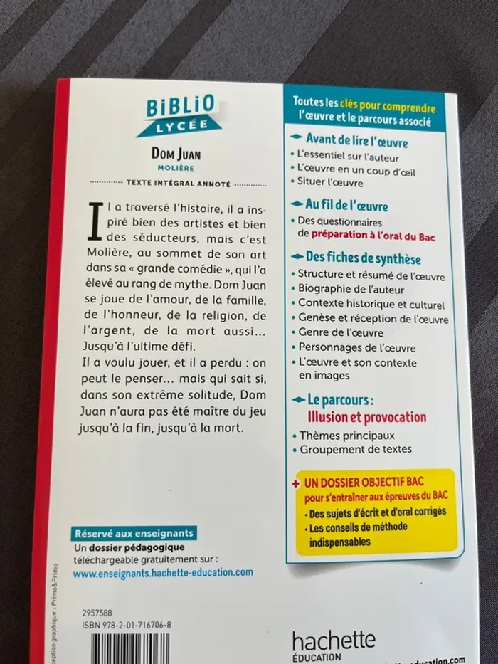 Livre Dom Juan de Molière - photo numéro 2