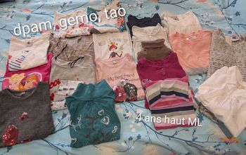 Lot 19 hauts ML 4 ans tao, gemo, dpam 