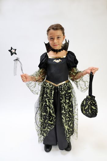 Déguisement Halloween vampire fille complet