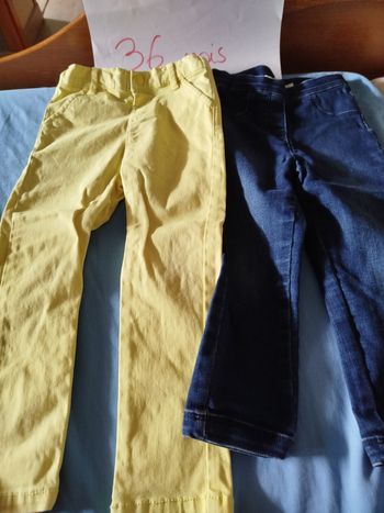 Lot de deux pantalons 3ans