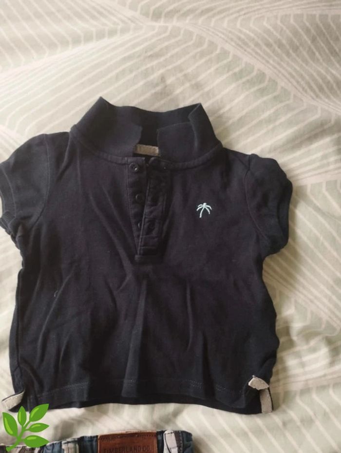 Ensemble été garçon 9 mois Short et polo - photo numéro 5