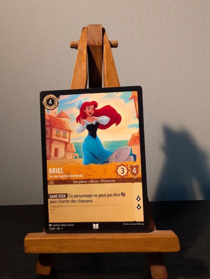 🌟 Ariel – Disney Lorcana FR - En excellent état 🌟