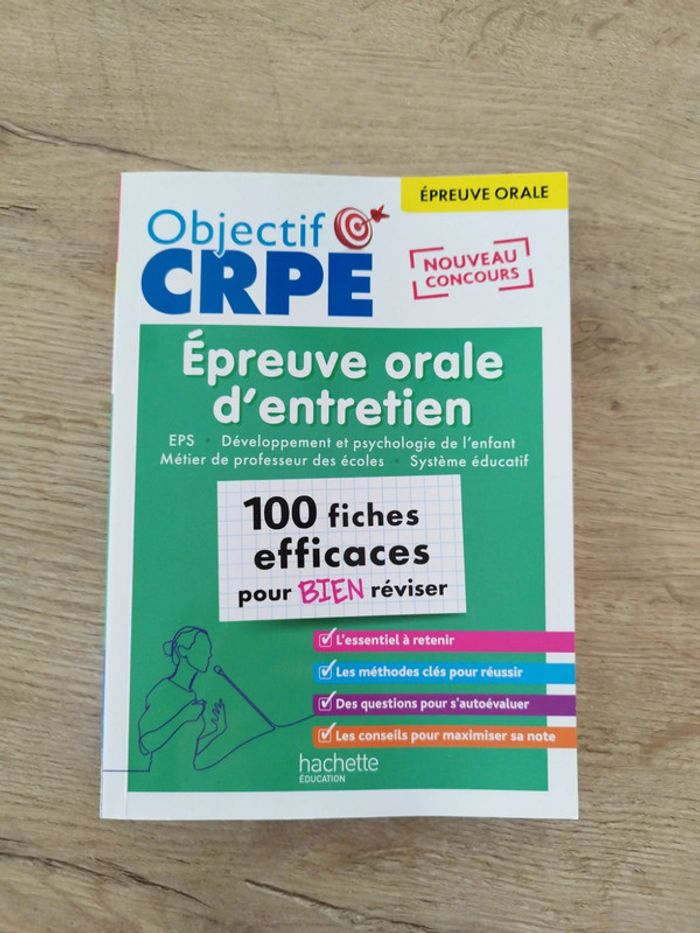 Prépa CRPE oral