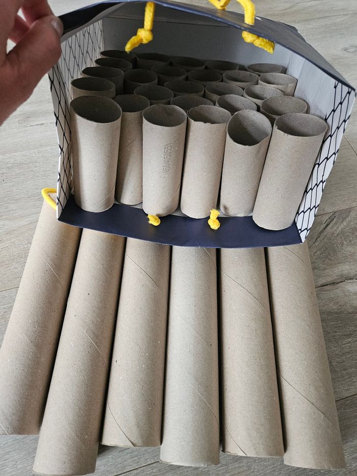 Lot 32 rouleaux en carton - photo numéro 2