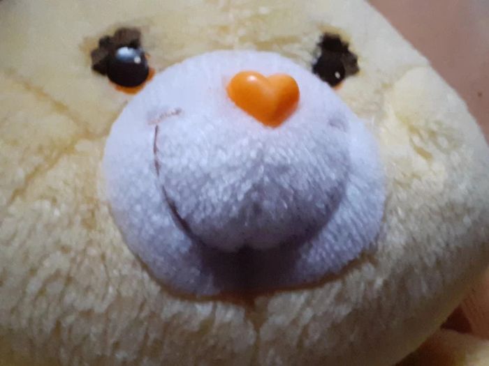 🧸 Peluche bisounours soleil Gros jojo vintage - photo numéro 3