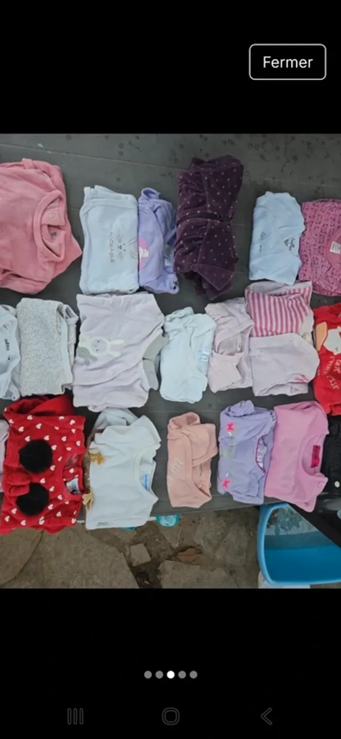 Grod lots de vêtements 1 mois fille - photo numéro 3