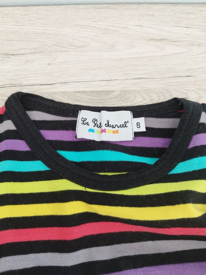 Tee-shirt manches longues fille 8 ans - photo numéro 3