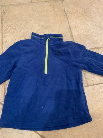 Pull Polaire décathlon