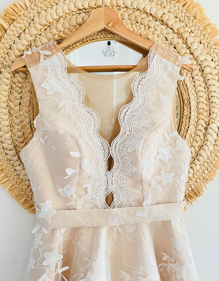 Robe de cérémonie taille L comme neuve - photo numéro 5
