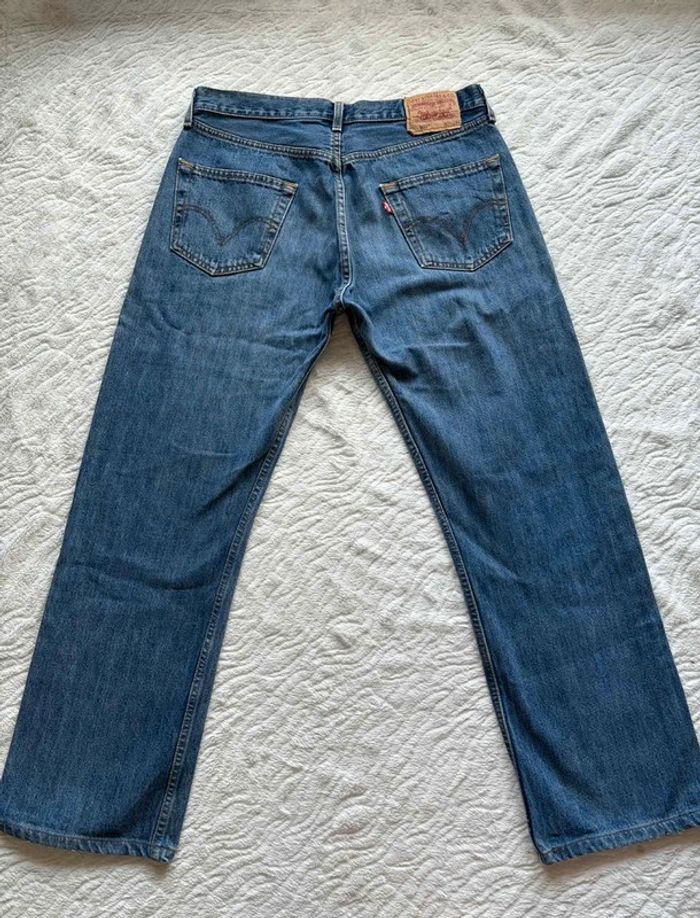 Jean Levi’s 501 Homme Bleu coupe droite relaxed ample taille W31 40/42 M/L état impeccable - photo numéro 10