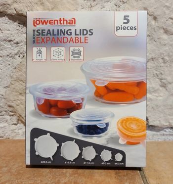 Couvercle en silicone extensible neuf 