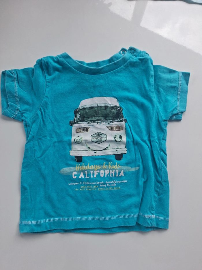 Lot 2 tee-shirts 12 mois Devild Child - photo numéro 2