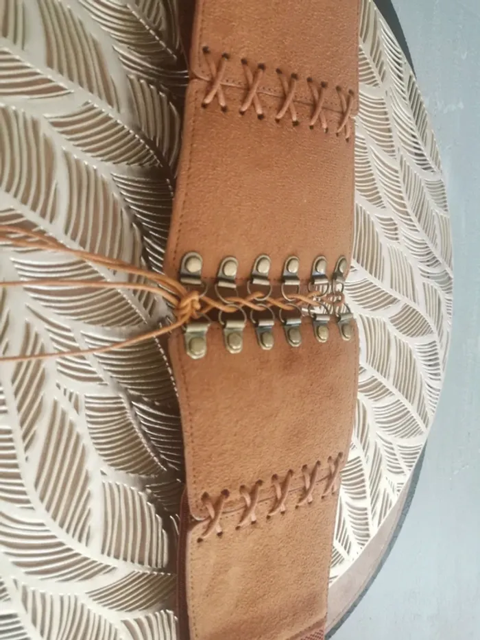 Corset style Vintage femme marron - photo numéro 2