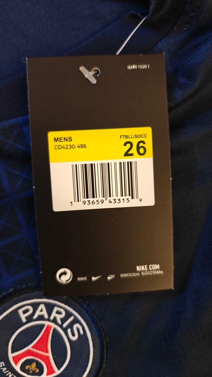 Ensemble Maillot Ousmane Dembélé PSG - photo numéro 9