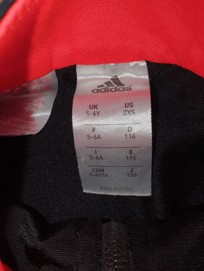 enssemble jogging + veste adidas 5/6 ans - photo numéro 9