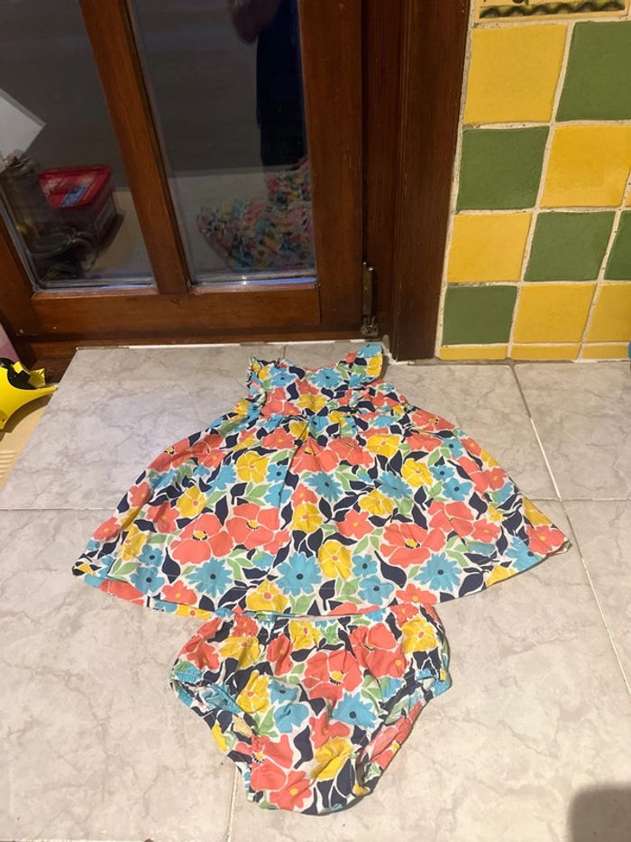 Robe multicolore