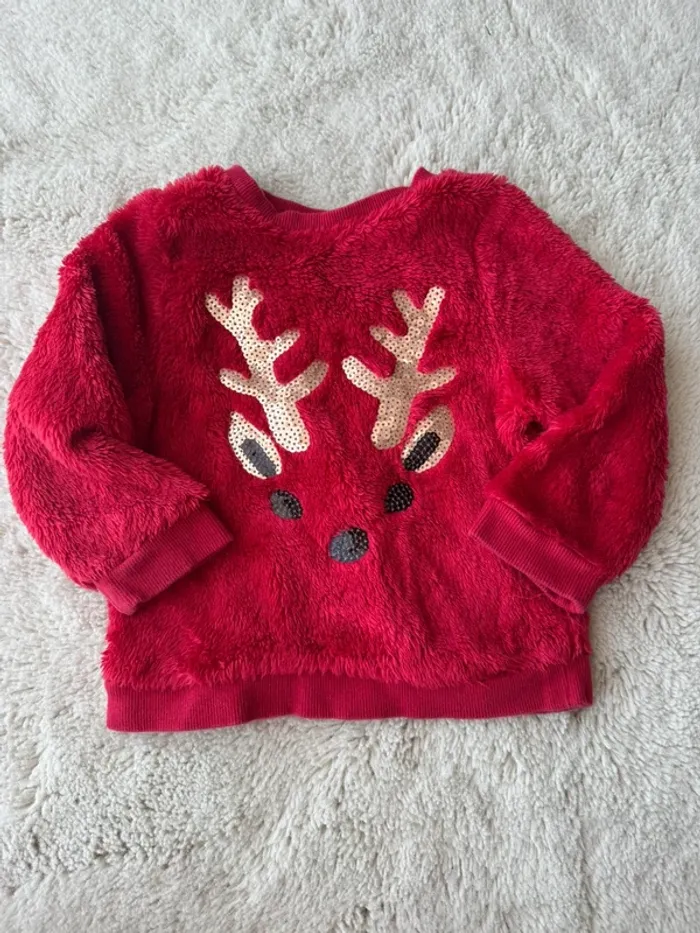 👚Lot 4 pulls chaud - bébé fille - 24 mois - très bon état -h&m et autres - photo numéro 5