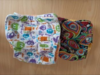 Lot de 2 couches lavables