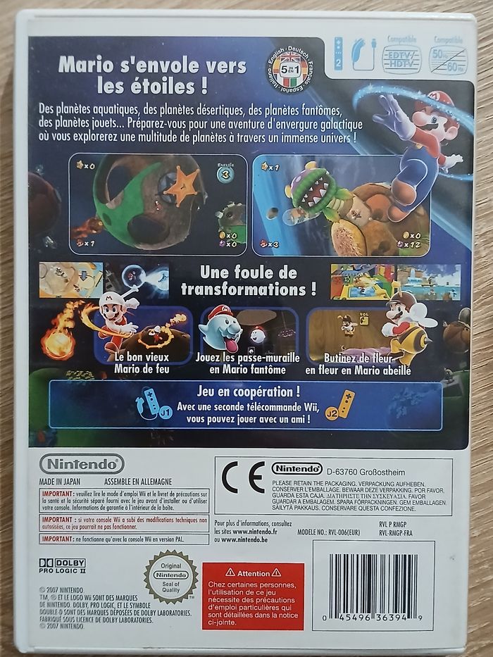 Super mario galaxy wii - photo numéro 3