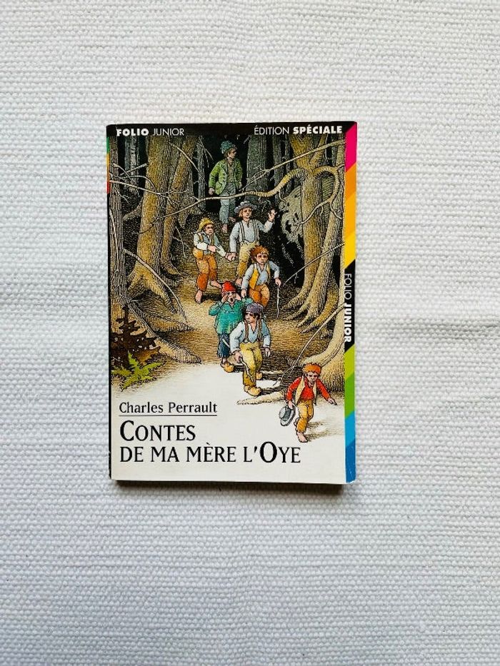 Livre « Contes de ma mère l’Oye » de Charles Perrault éditions Folio Junior TBE