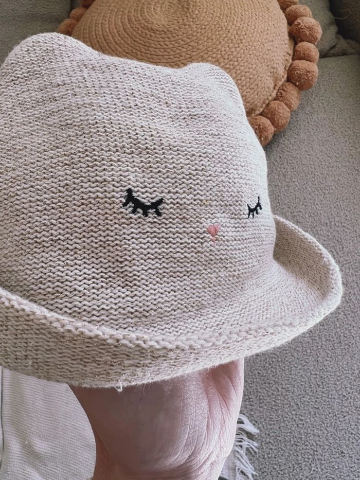 Chapeau kiabi avec petites oreilles - photo numéro 2