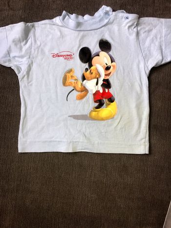 T shirt 12 mois Disneyland
