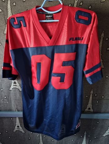 T-shirt de football Jersey vintage oversize taille L Fubu 1992 the collection