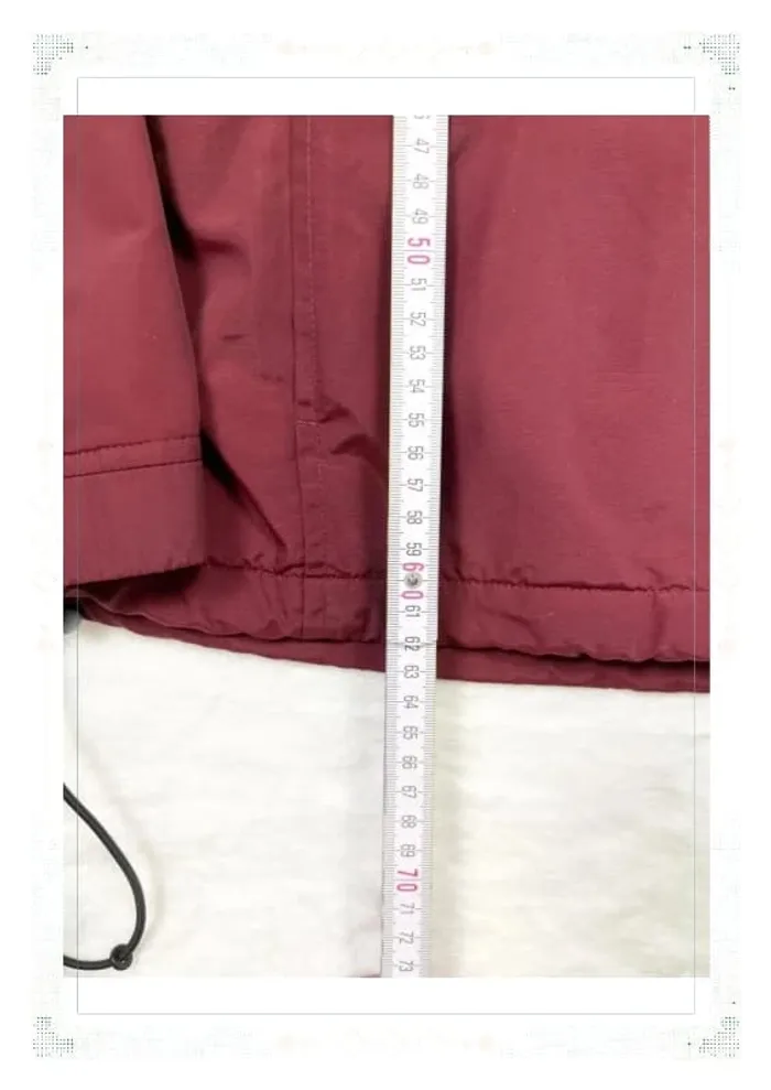 Carhartt imperméable demi-zip bordeaux intérieur polaire pour homme taille M – très bon état - photo numéro 12