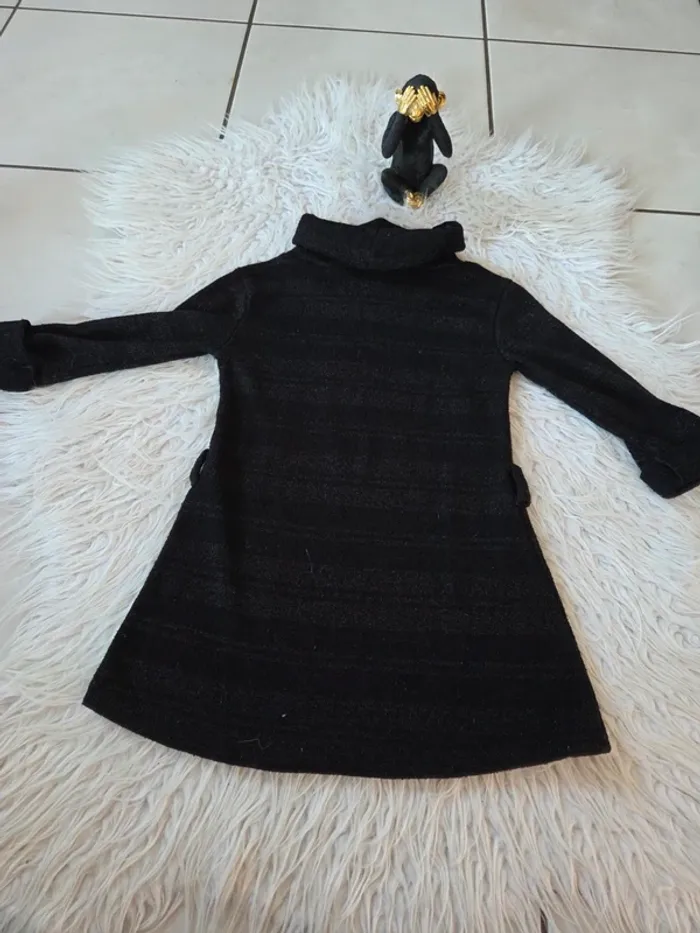 Robe ML col roulé fille T 4ans - photo numéro 6