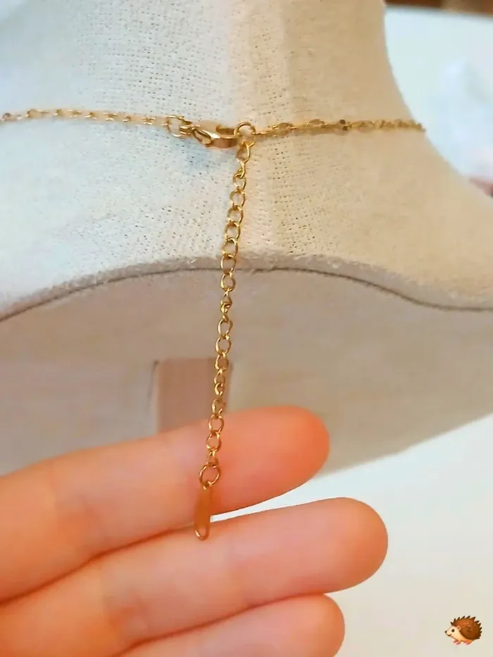 Collier doré arbre de vie pendentif strass – tendance et intemporel - photo numéro 4