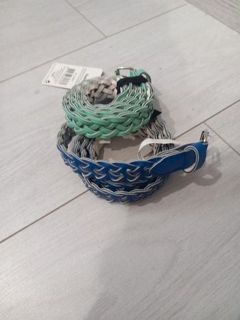 Lot ceintures 75/85 cm