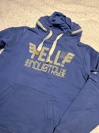 Sweat bleu M Yell! Industrie