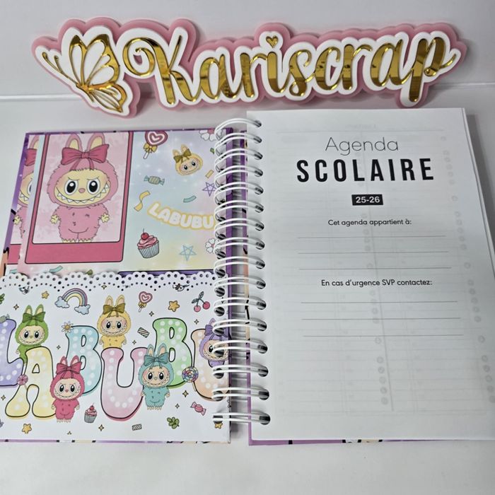 labubu violet agenda - photo numéro 5