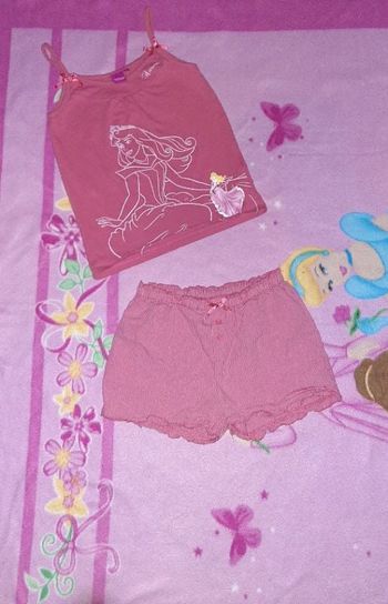 Pyjama short disney princesse aurore